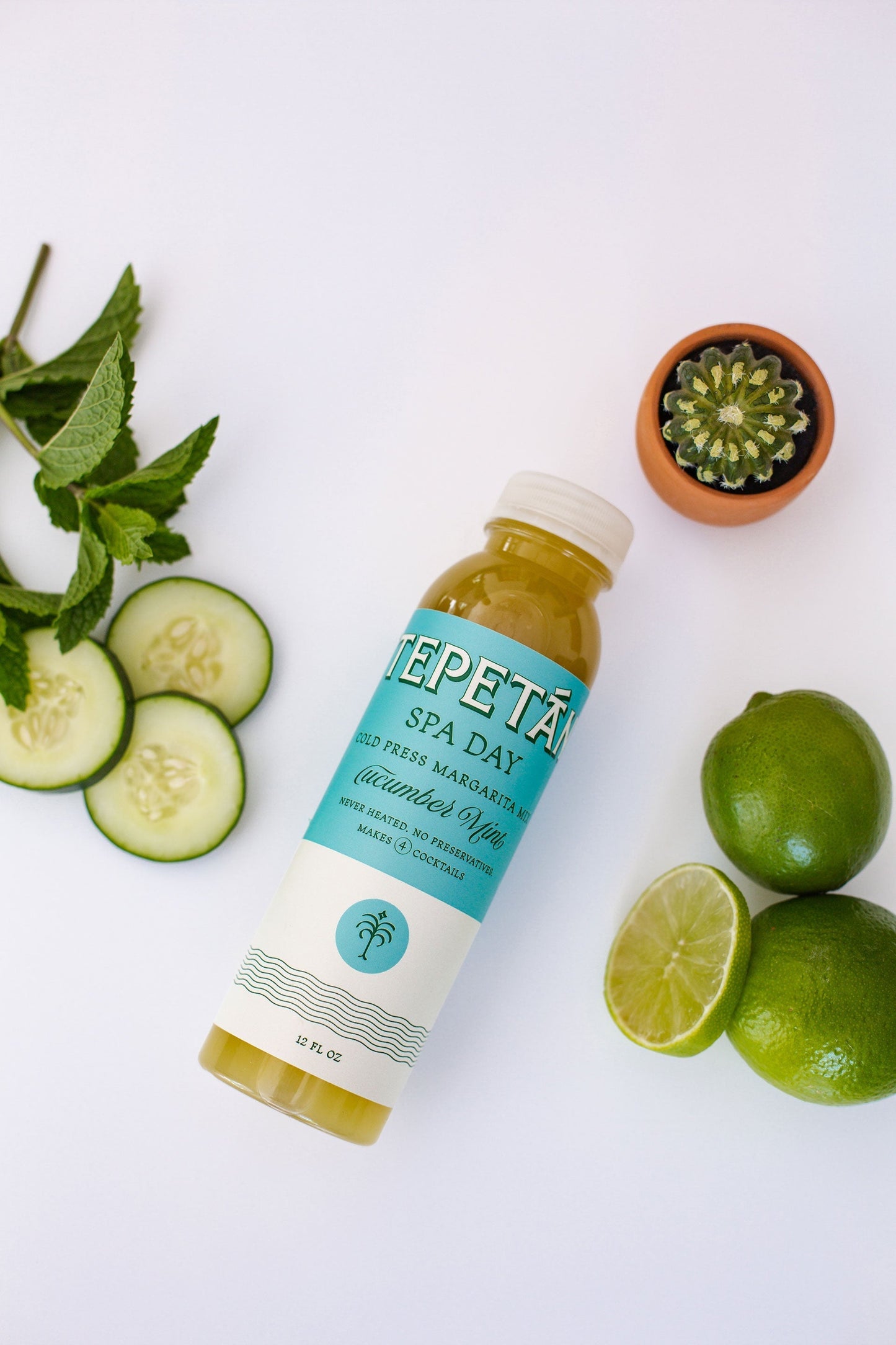 8 x 12oz Bottles: 4 Pineapple Jalapeño + 4 Cucumber Mint