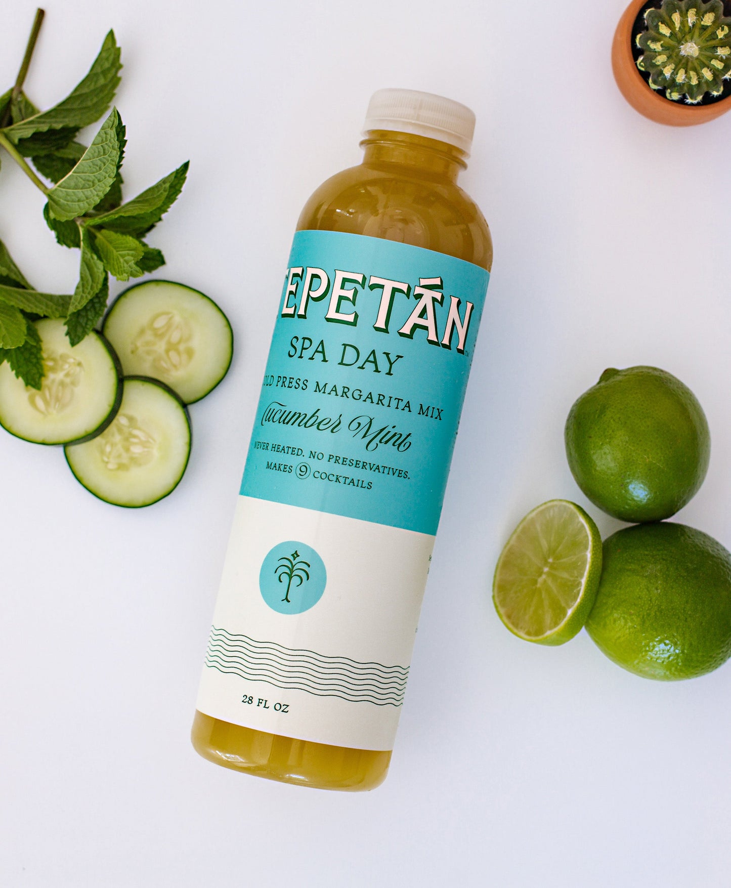 6 x 28oz Bottles: 3 Pineapple Jalapeño + 3 Cucumber Mint